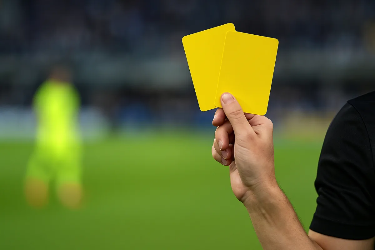 I cartellini gialli accumulati influenzano davvero la squalifica? Ecco come funziona