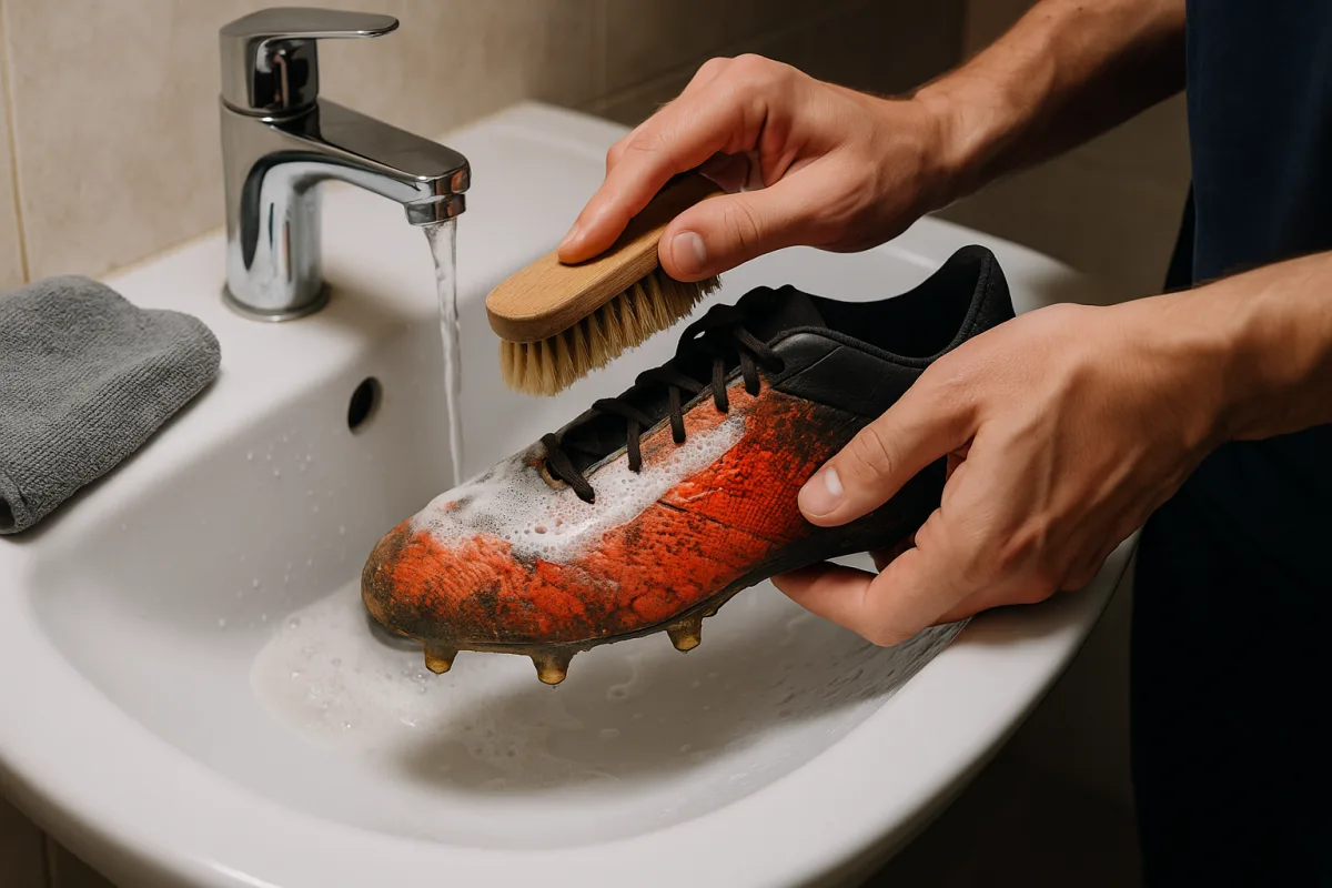 Come lavare correttamente le scarpe da calcio? Metodi pratici che allungano la durata e mantengono la qualità