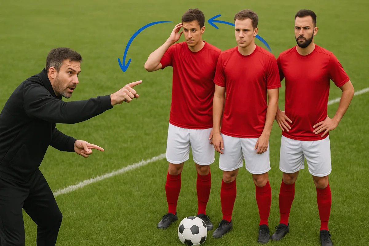 Come si organizza una difesa a tre nel calcio? Errori frequenti e come risolverli