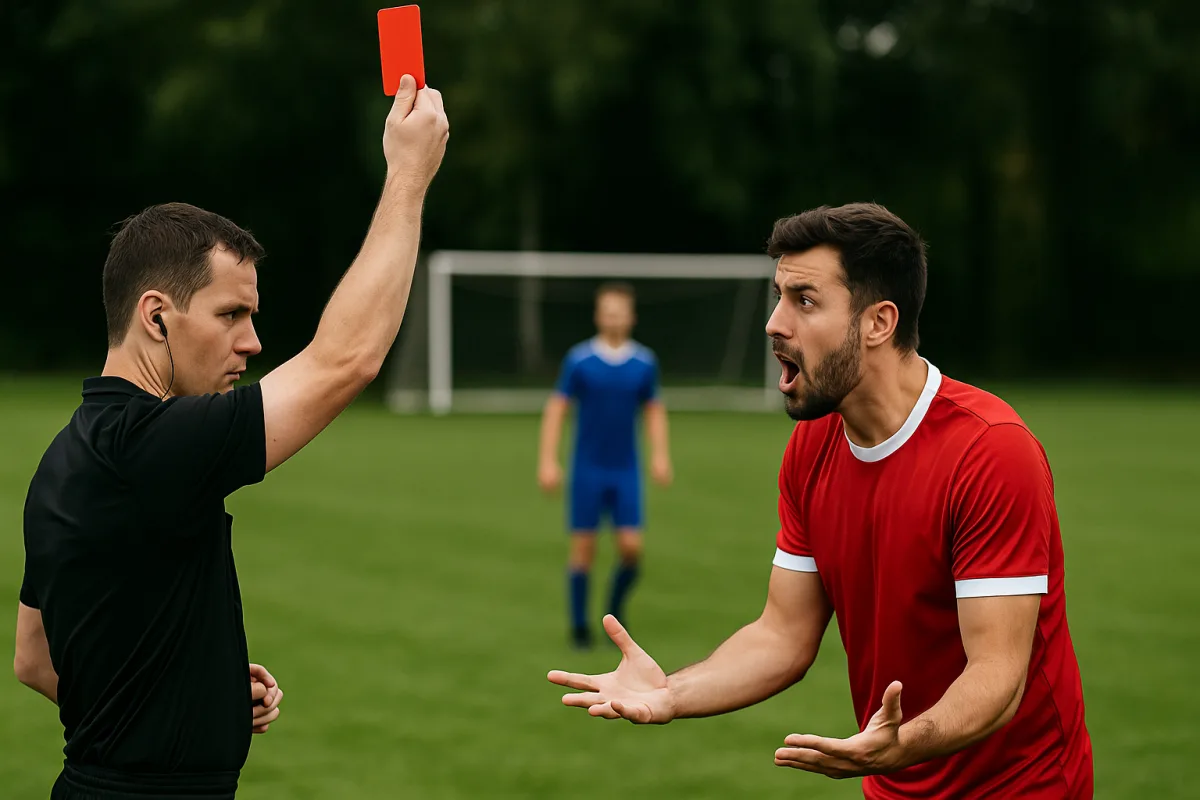 Espulsione diretta senza ammonizione: i casi meno noti che portano al rosso istantaneo