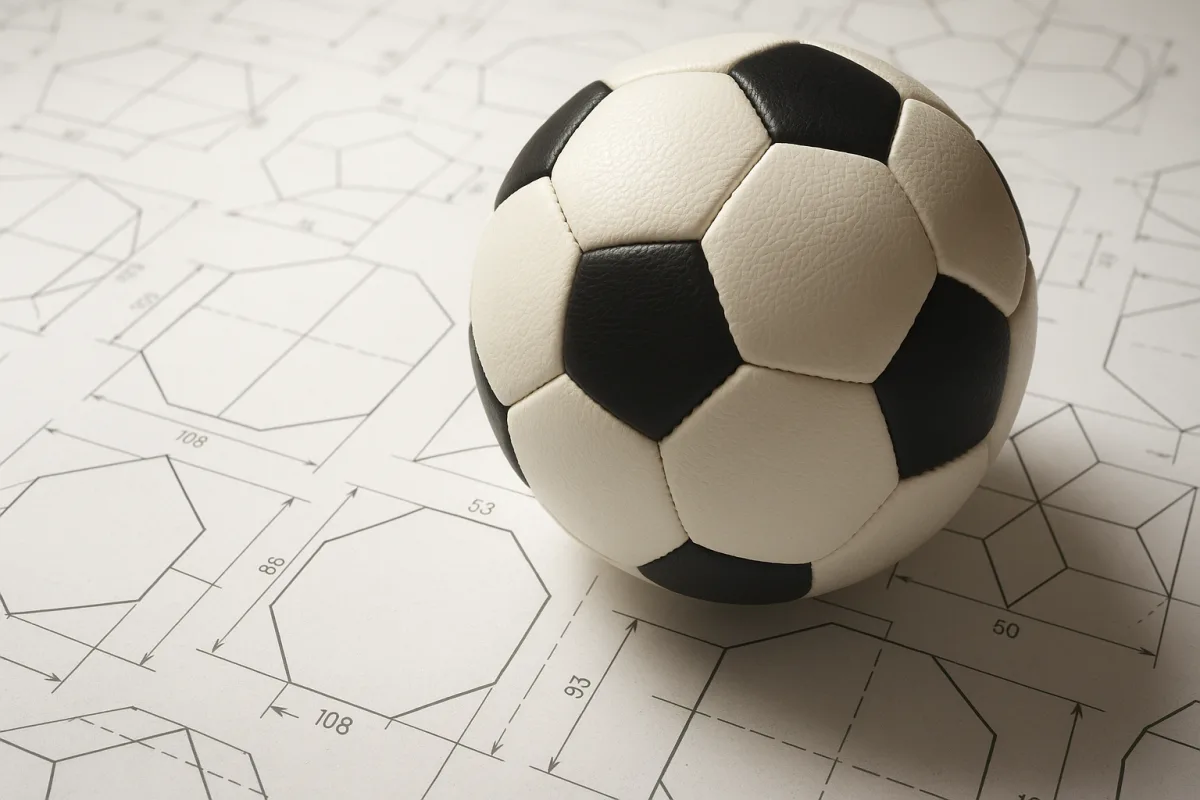 Perché la palla del calcio ha la forma attuale? La spiegazione tecnica che incuriosisce