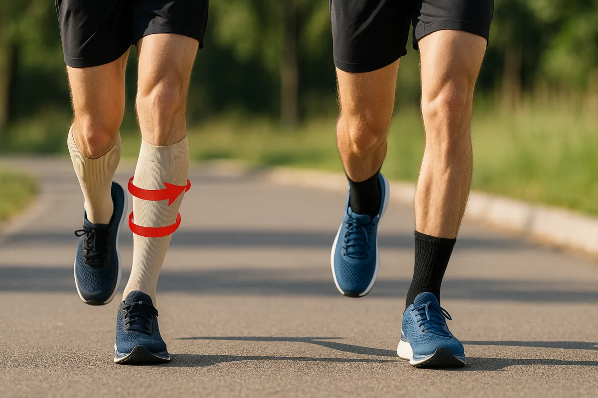 Qual è la vera differenza tra calzettoni a compressione e quelli normali? Effetti reali su circolazione e performance