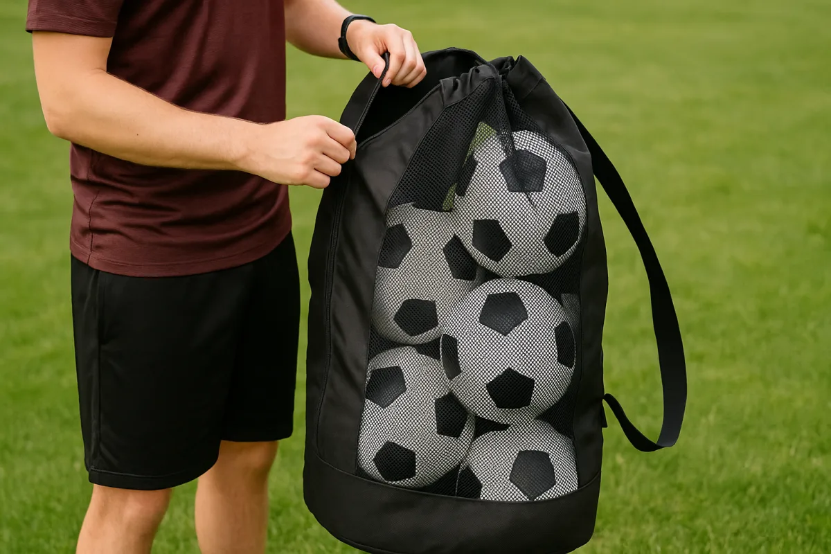 Come scegliere la sacca porta palloni da calcio? Gestione facile e durata garantita con questi accorgimenti