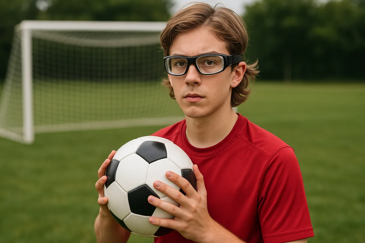 Occhiali sportivi per il calcio: protezione e comfort indispensabili per chi porta lenti da vista