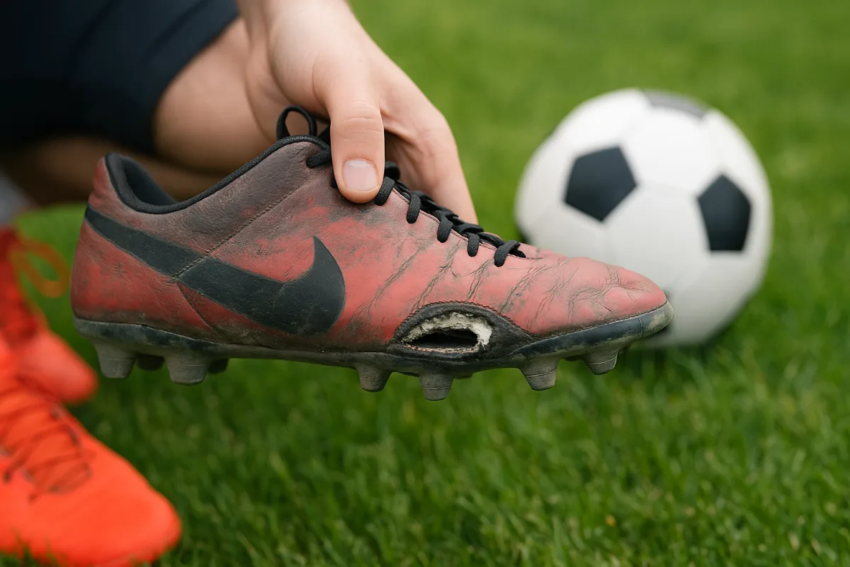 Quando cambiare scarpe da calcio consumate? Segnali chiari che pochi riconoscono e come evitarne i rischi