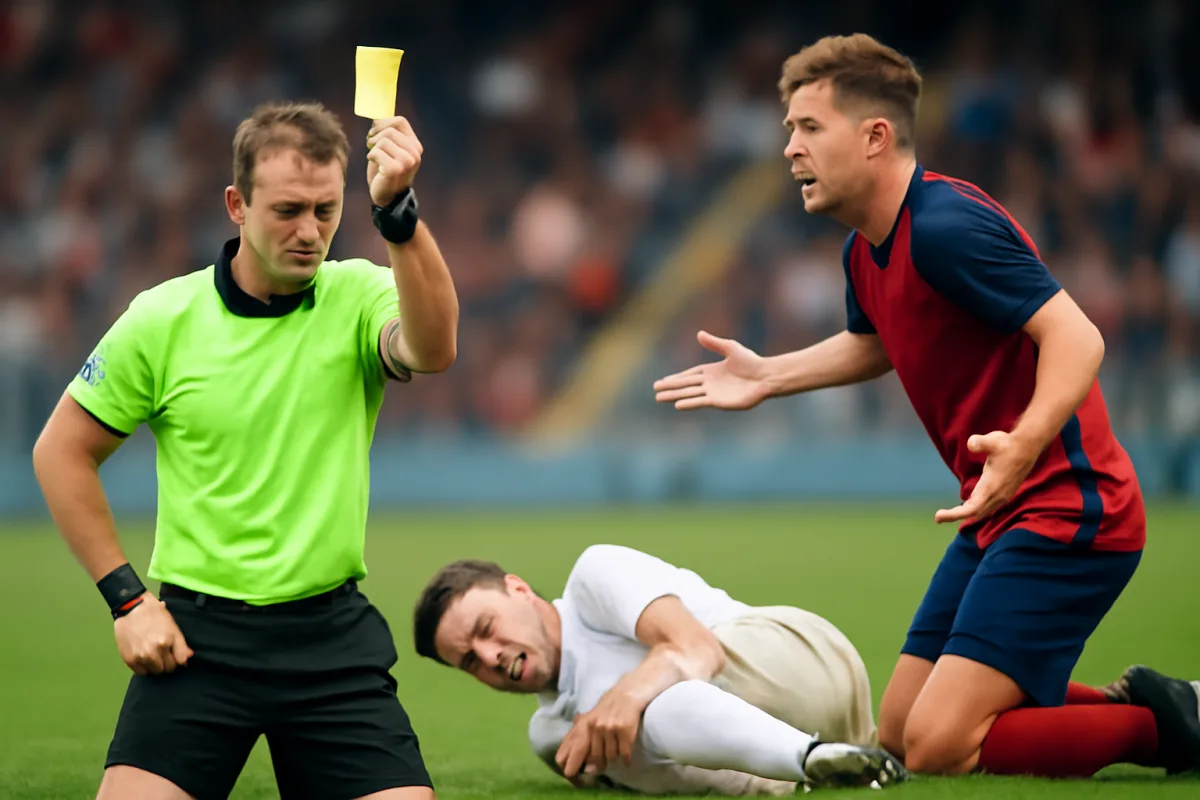 Ammonizione e diffida nel calcio: il passaggio che molti giocatori non si aspettano