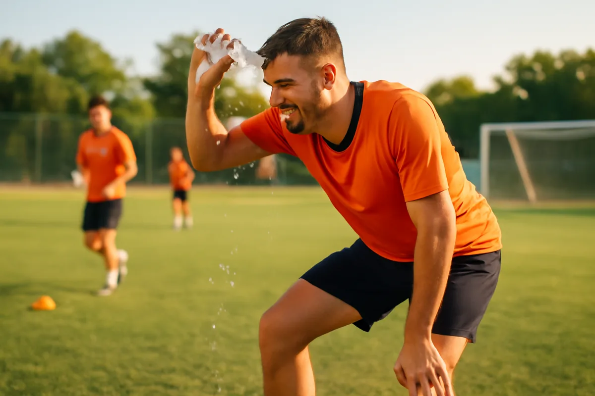 Riscaldamento pre partita in estate: come adattarlo al caldo senza perdere efficacia