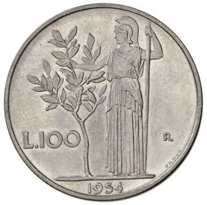 100 lire minerva prova